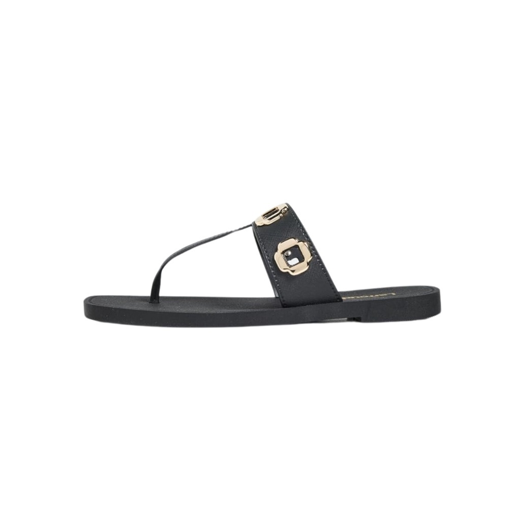 Larroude Milan S Sandal in Black